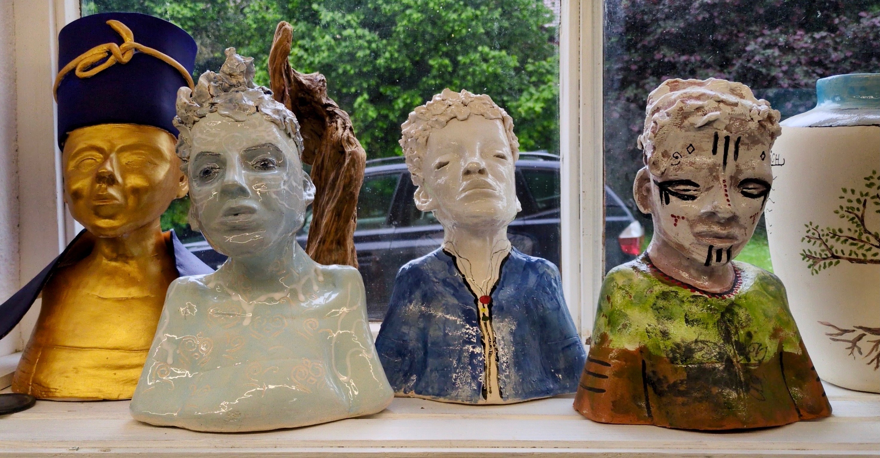 Acrylmalerei Kunstwerk im Atelier Facettenreich